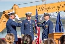 Outgoing cutter commander thanks Cordova