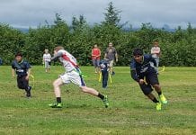 Flag football comes to town