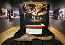 Oil Spill exhibit will remain on display in museum for remainder of year