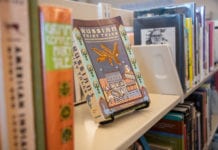 At Your Library: Taking a moment amidst the bustle Books on display at Cordova Public Library. (Oct. 1, 2019) Photo by Zachary Snowdon Smith/The Cordova Times