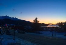 Tips to keep pedestrians safe on dark winter days Sunset comes around 4 p.m. as winter approaches. (Nov. 25, 2019) Photo by Zachary Snowdon Smith/The Cordova Times