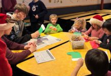 CHS seniors host Christmas party for Mt. Eccles kindergarteners