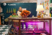 Cultivating joy: Kicker Room Blooms grows fresh hydroponic flowers mid-winter Ashley Taylor holds bouquets of fresh tulips in her shop space at Kicker Room Blooms on Wednesday, Jan. 3, 2024. Photo by Kinsey Brown for The Cordova Times