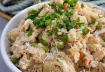 From our kitchen to yours: Tanner crab fried rice